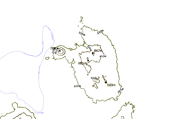 Mountain peaks around Tat Ali