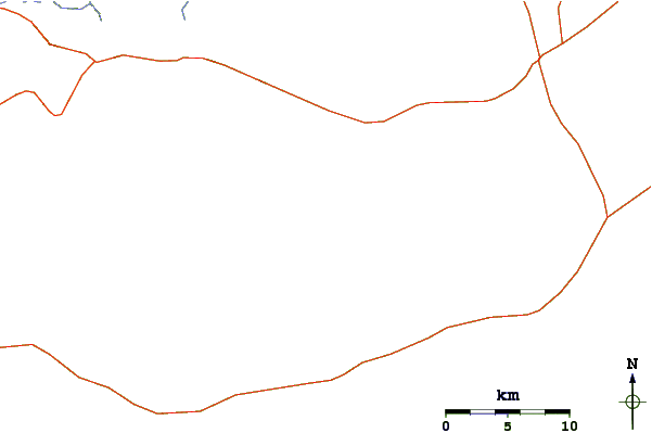 Roads and rivers around Tata Sabaya