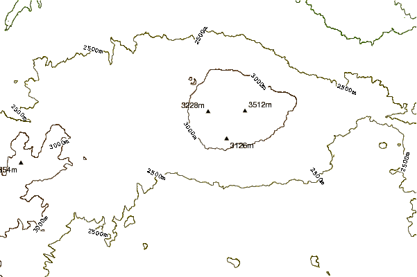 Mountain peaks around Tenduruk Dagi