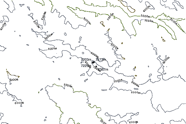 Mountain peaks around Teram Kangri (特拉木坎力)