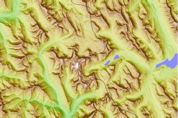 Surf breaks located close to Terrapin Mountain