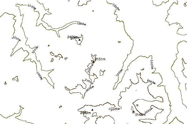 Mountain peaks around Tête du Géant