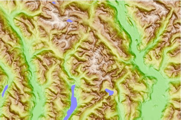 Surf breaks located close to The Forefinger (mountain)