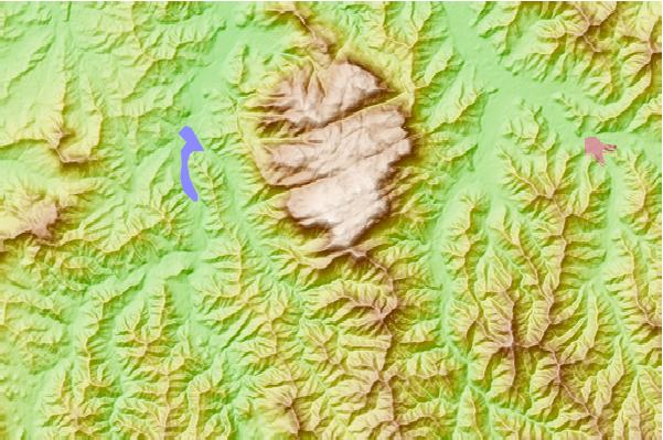 Surf breaks located close to The Horn (Mount Buffalo)