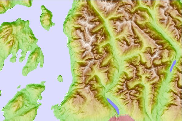 Surf breaks located close to The Lions (peaks)