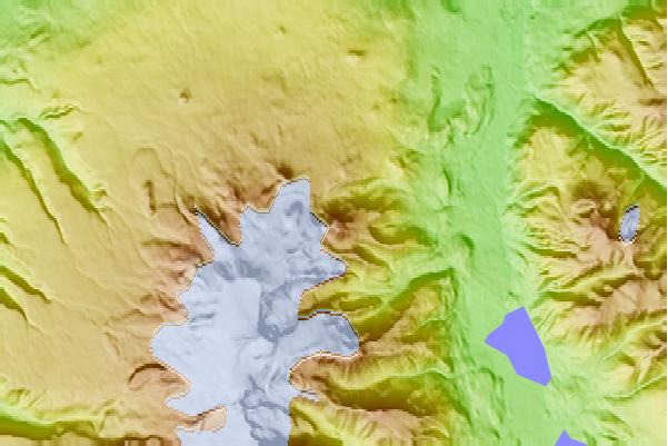 Surf breaks located close to The Pyramid (volcano)