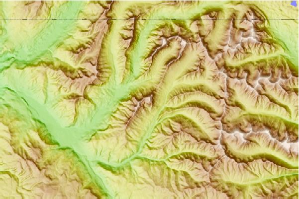 Surf breaks located close to The Thunderer (Wyoming)