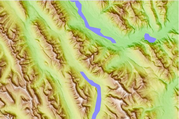 Surf breaks located close to Three Sisters (Alberta)