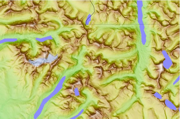 Surf breaks located close to Thunderbird Mountain