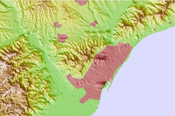 Surf breaks located close to Tibidabo