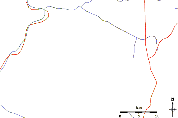 Roads and rivers around Tirsuli West