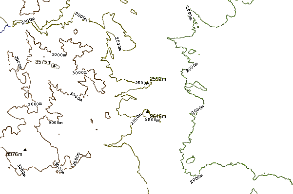 Mountain peaks around Tooth Of Time