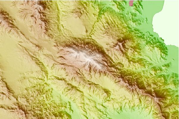 Surf breaks located close to Toro Peak