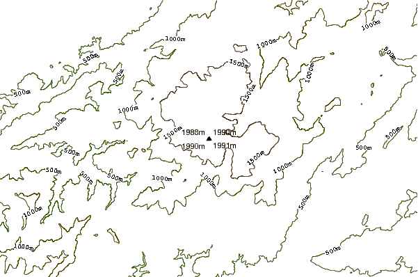 Mountain peaks around Torre (Serra da Estrela)