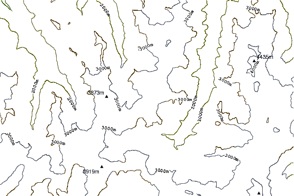 Mountain peaks around Trifthorn