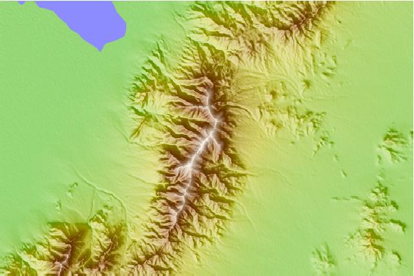 Surf breaks located close to Troy Peak