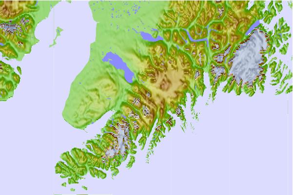 Surf breaks located close to Truuli Peak