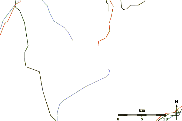 Roads and rivers around Tschingelhorn