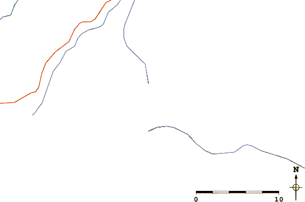 Roads and rivers around Tsengel Khairkhan