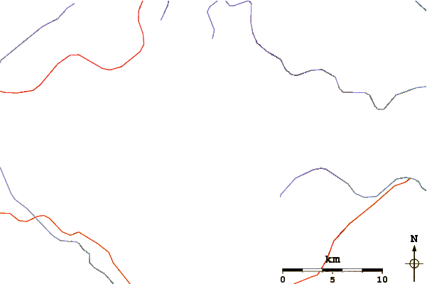 Roads and rivers around Tskhouk-Karckar