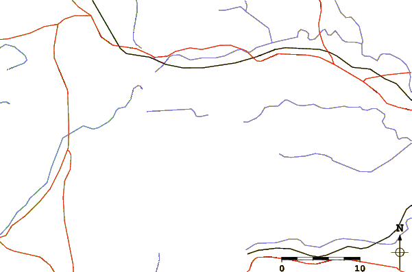 Roads and rivers around Tung Fort