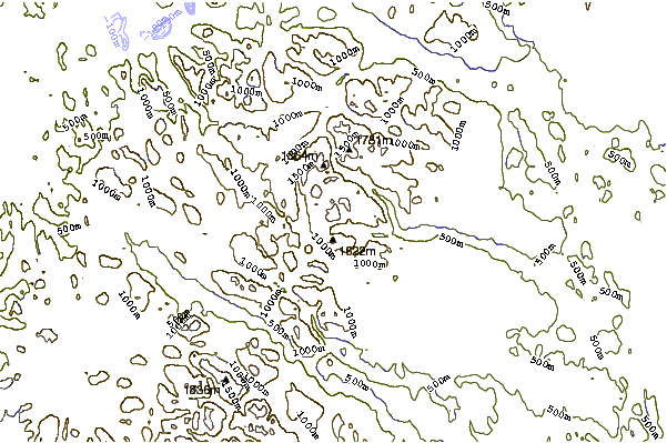 Mountain peaks around Tuolpagorni