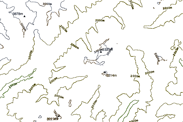 Mountain peaks around Turbhorn