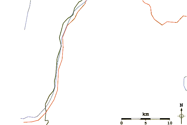 Roads and rivers around Ulrichshorn