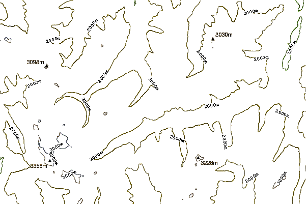 Mountain peaks around Valserhorn