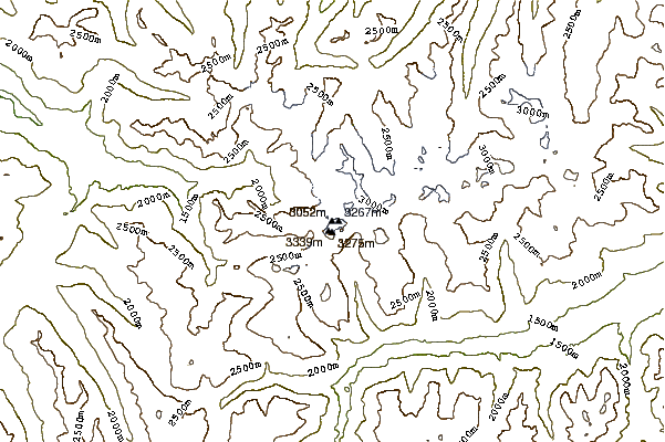 Mountain peaks around Verstanclahorn