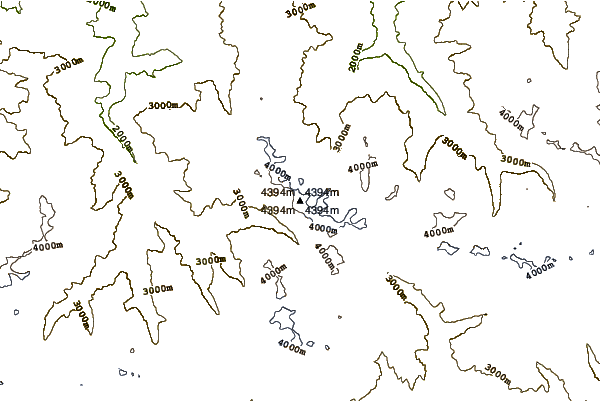 Mountain peaks around Vladimir Putin Peak