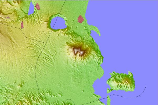 Surf breaks located close to Volcan Mombacho