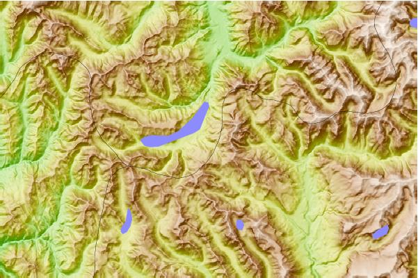 Surf breaks located close to Volcan Resago