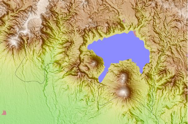 Surf breaks located close to Volcán San Pedro