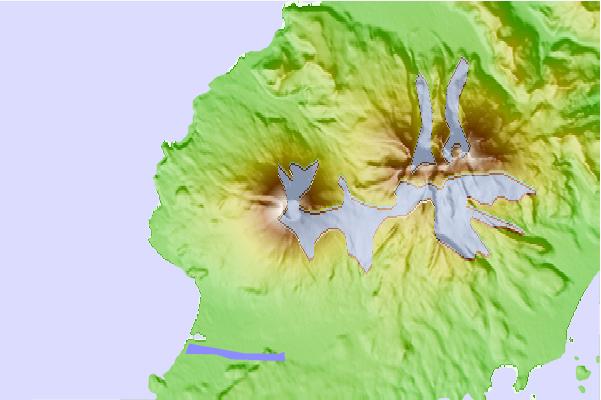 Surf breaks located close to Vsevidof