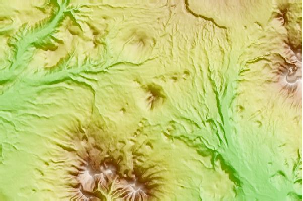 Surf breaks located close to Vysoky (lower stratovolcano)