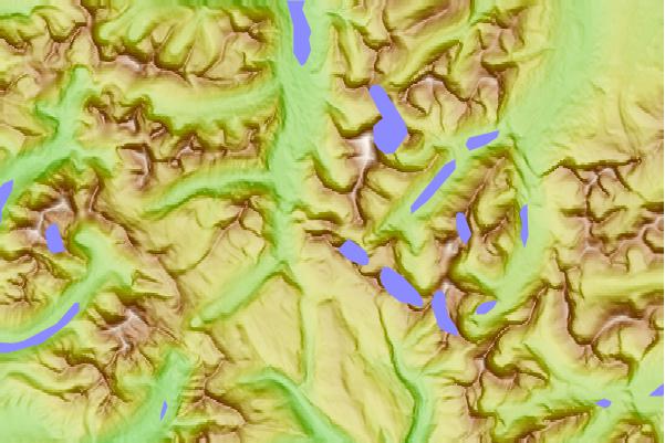 Surf breaks located close to Wahcheechee Mountain