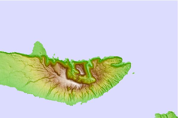 Surf breaks located close to Wailau