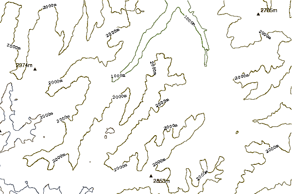 Mountain peaks around Wasenwand