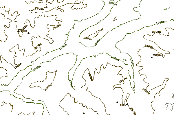 Mountain peaks around Watzespitze