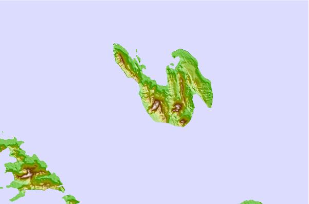 Surf breaks located close to Weh Island