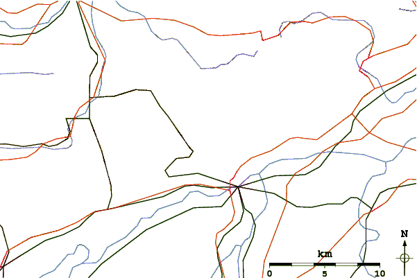 Roads and rivers around Weissenstein