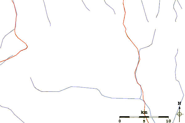 Roads and rivers around Weissspitze