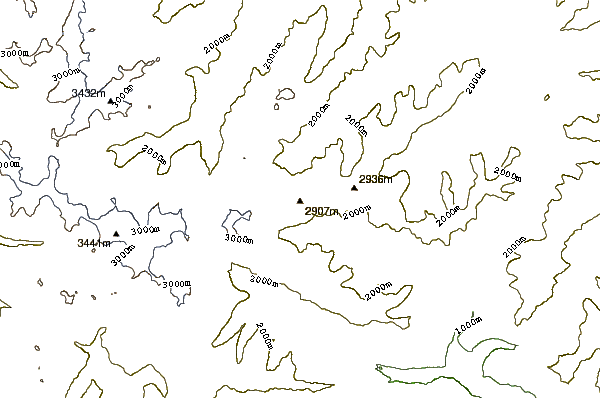 Mountain peaks around Weißwandspitze