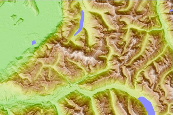 Surf breaks located close to Welch Peak