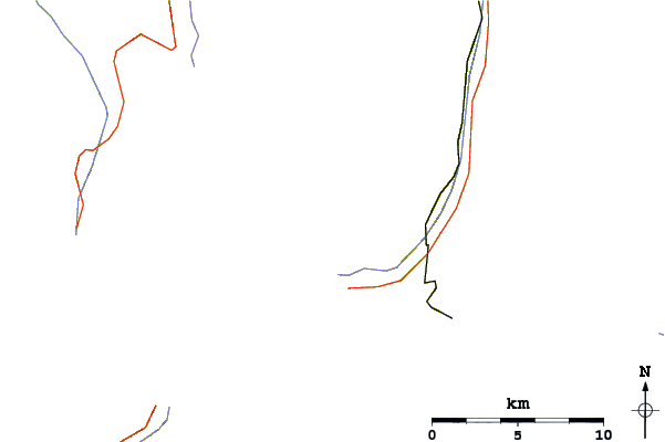 Roads and rivers around Wellenkuppe