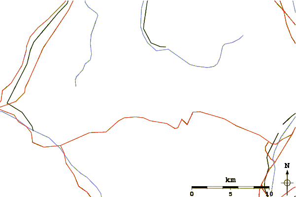 Roads and rivers around Wendenstöcke