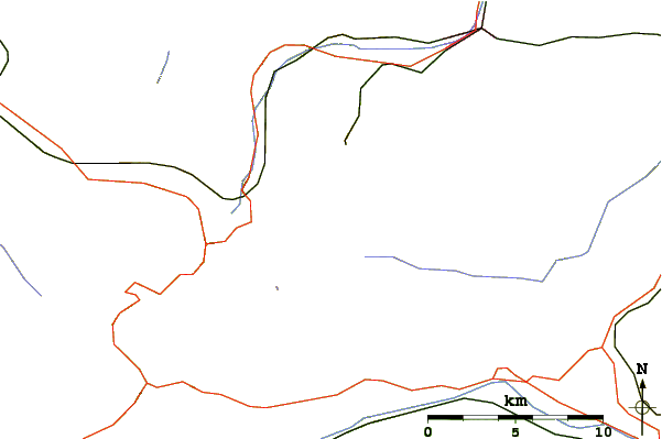 Roads and rivers around Wetterwandeck