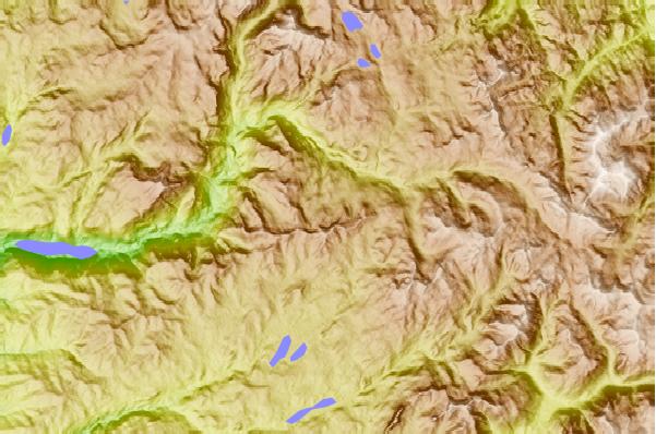 Surf breaks located close to Wheeler Peak