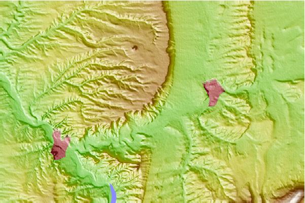 Surf breaks located close to White Mountain (Wyoming)